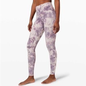 Lululemon Align Lavender Diamond Dye Leggings